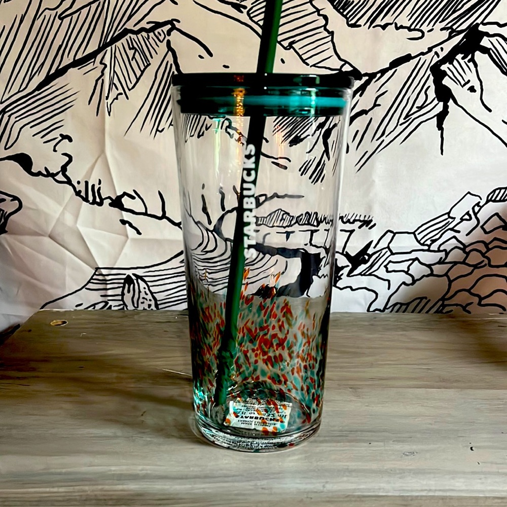 Starbucks glass cup